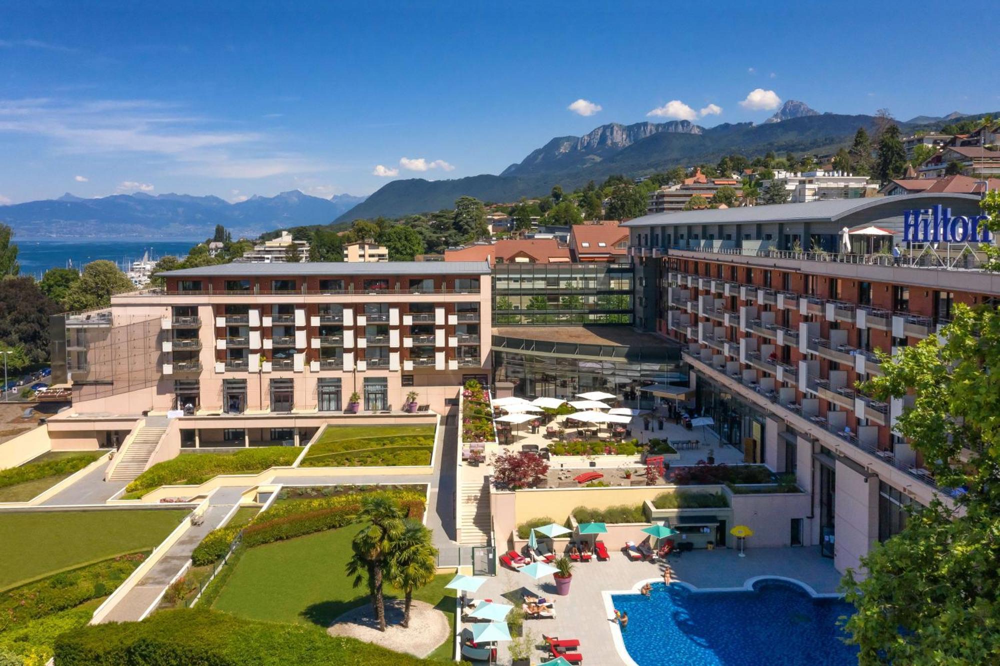 Hotel Hilton Evian Les Bains Exterior foto